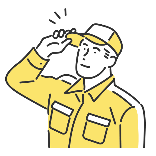 整備士さんのイラスト